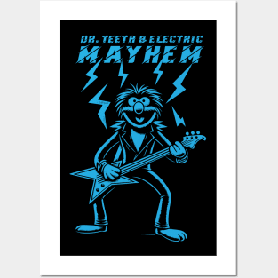 Electric Mayhem // Muppets Music Design Posters and Art